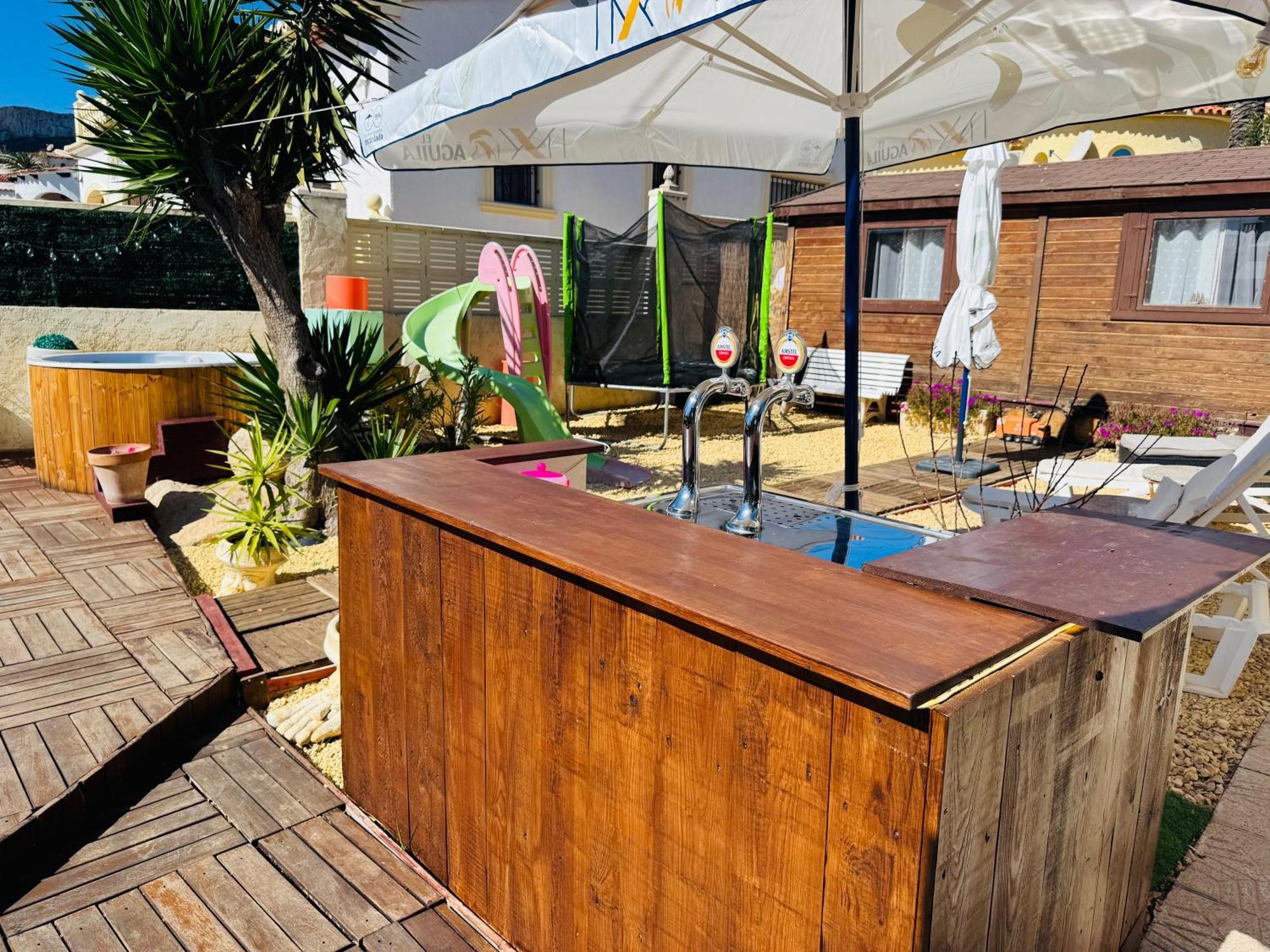 Calpe Chalet Privado Piscina A 5Min De La Playa Y Centro Jacuzzi Barbacoa Wifi Aire Экстерьер фото