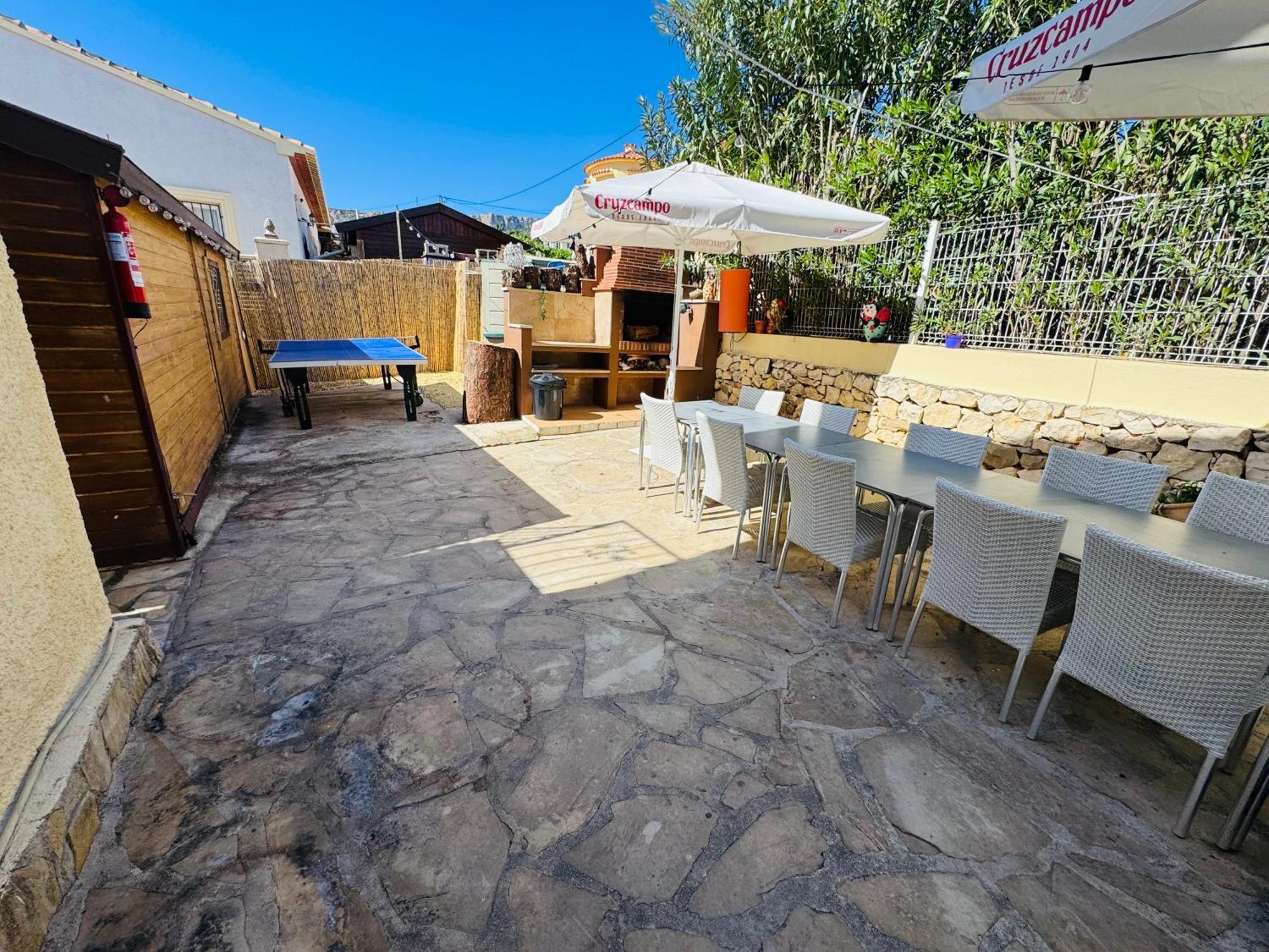 Calpe Chalet Privado Piscina A 5Min De La Playa Y Centro Jacuzzi Barbacoa Wifi Aire Экстерьер фото