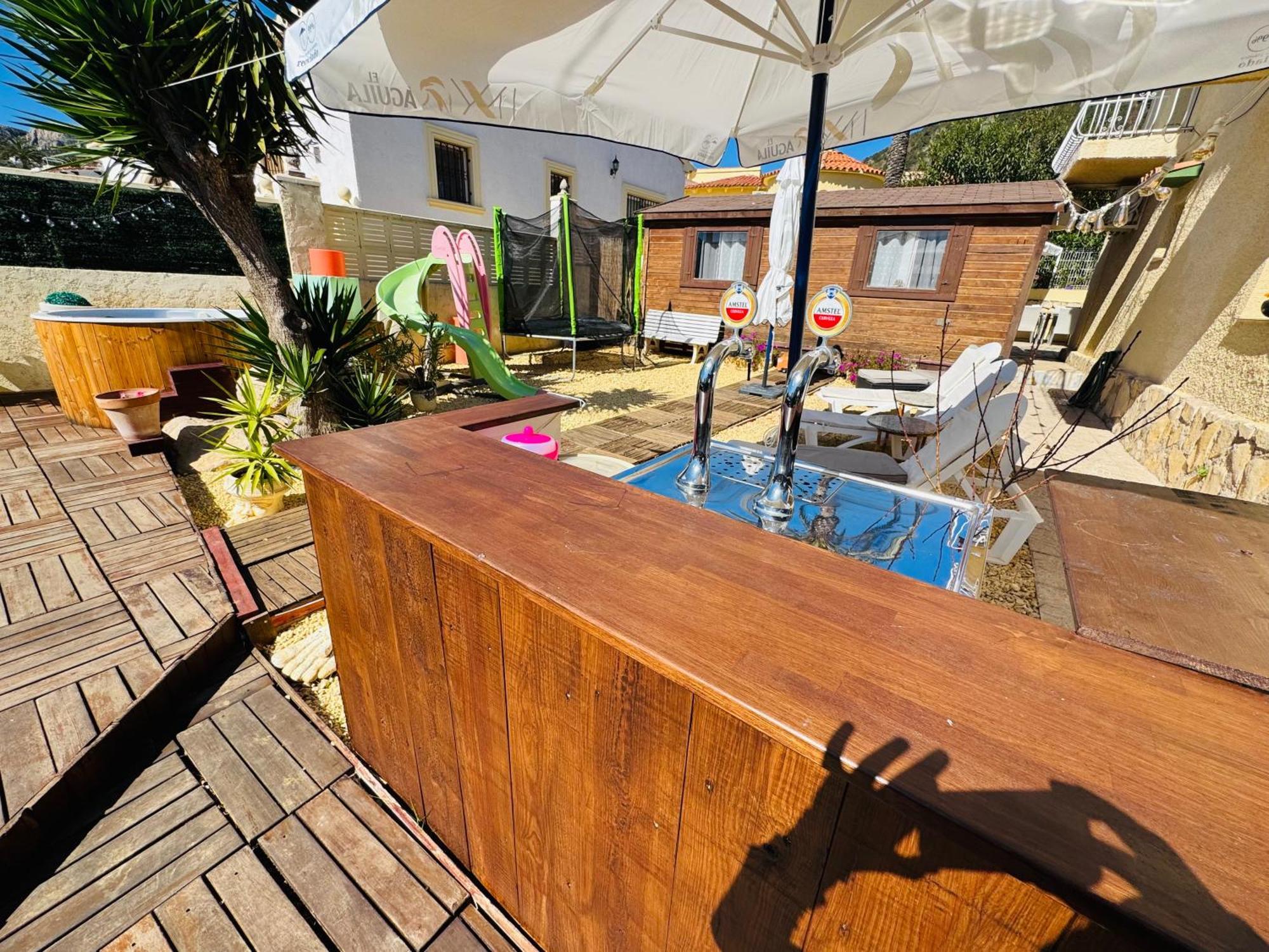 Calpe Chalet Privado Piscina A 5Min De La Playa Y Centro Jacuzzi Barbacoa Wifi Aire Экстерьер фото